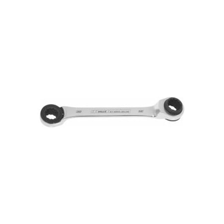 Holex Double Ratcheting Box End Wrench, 30mm x 32mm 614843 30X32
